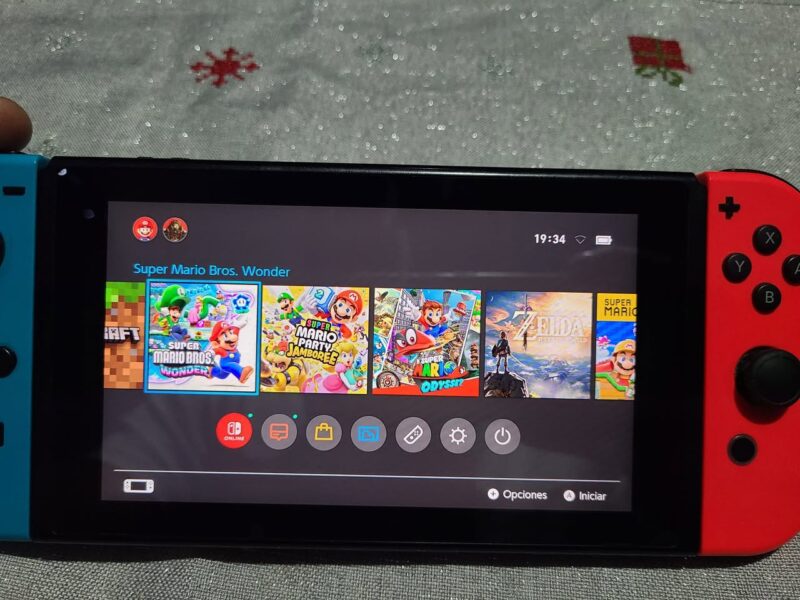 Cambio Nintendo switch